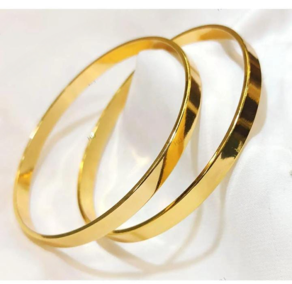 2-PieceGold-PlatedStainlessSteelBanglesSet_-PremiumQualityKara